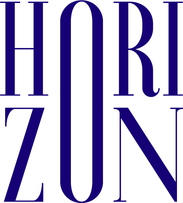 péniche horizon logo bleu